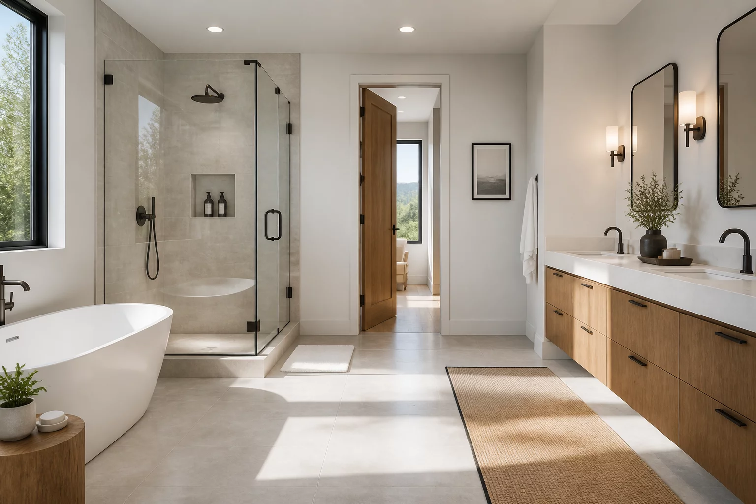 Bathroom Routing Strategies